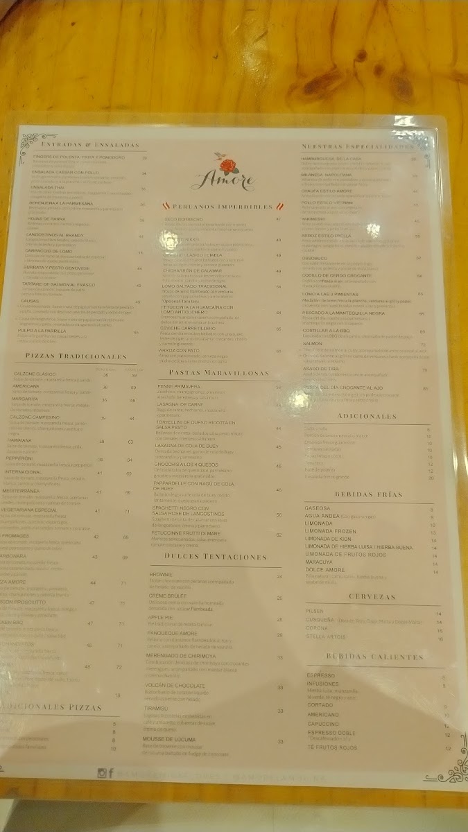Menu Amore Miraflores-9
