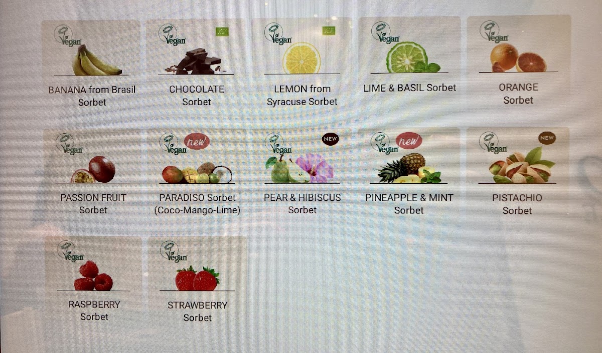 Menu Amorino Gelato - Bath-2