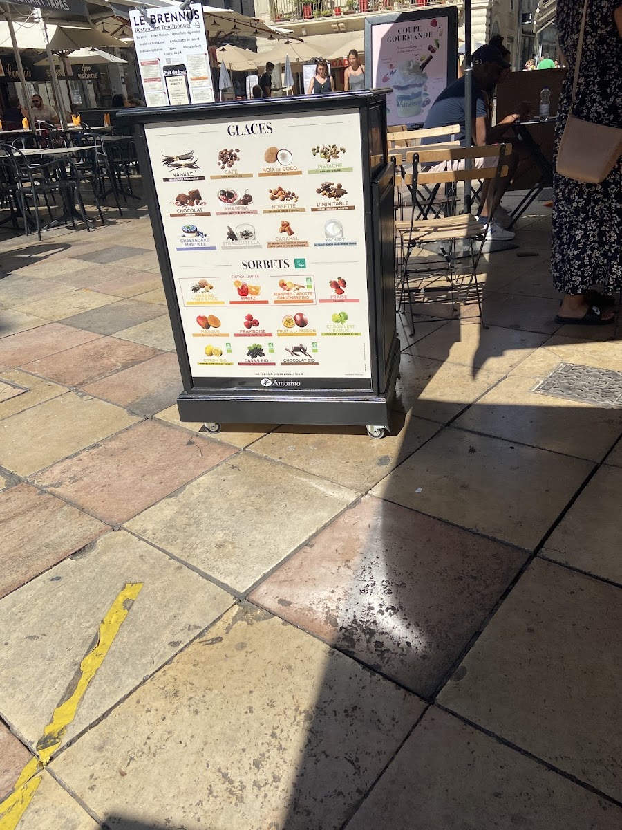 Menu Amorino Gelato - Nîmes-7