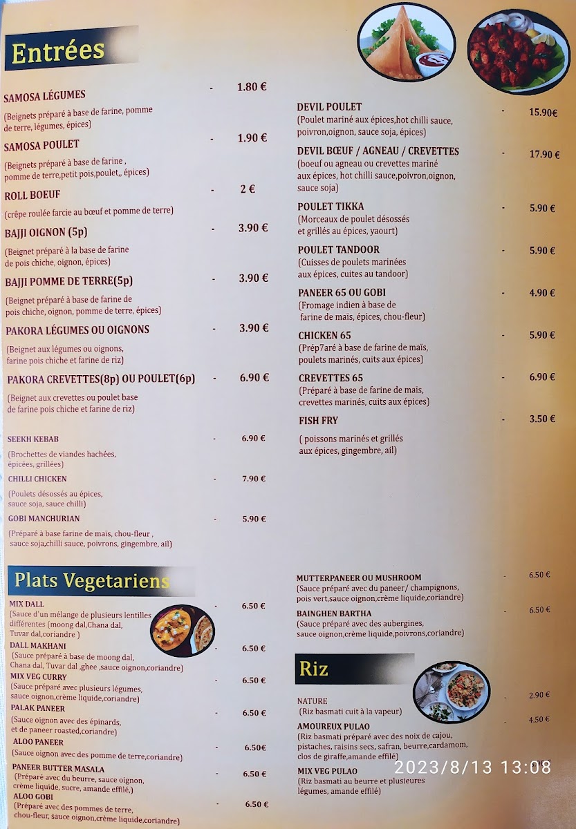 Menu Amoureux De Briyanaan ( Halal)-10