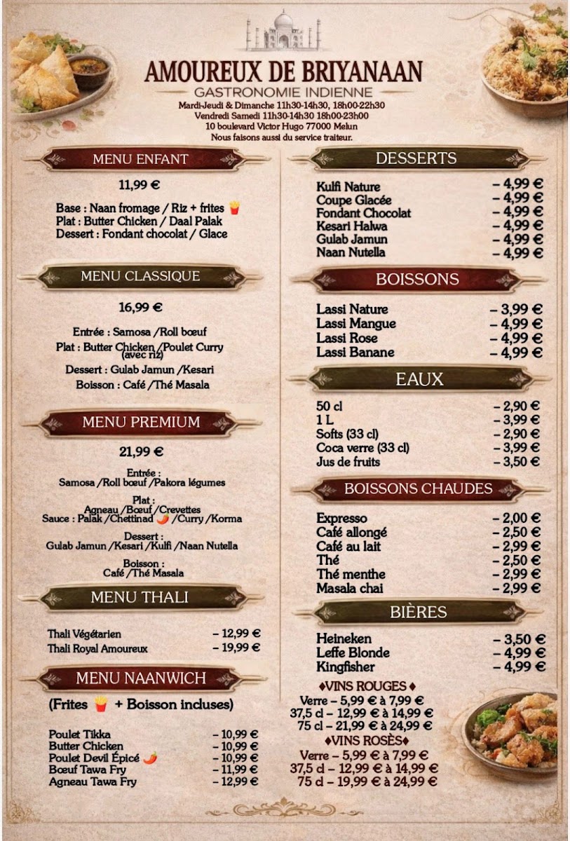 Menu Amoureux De Briyanaan ( Halal)-4