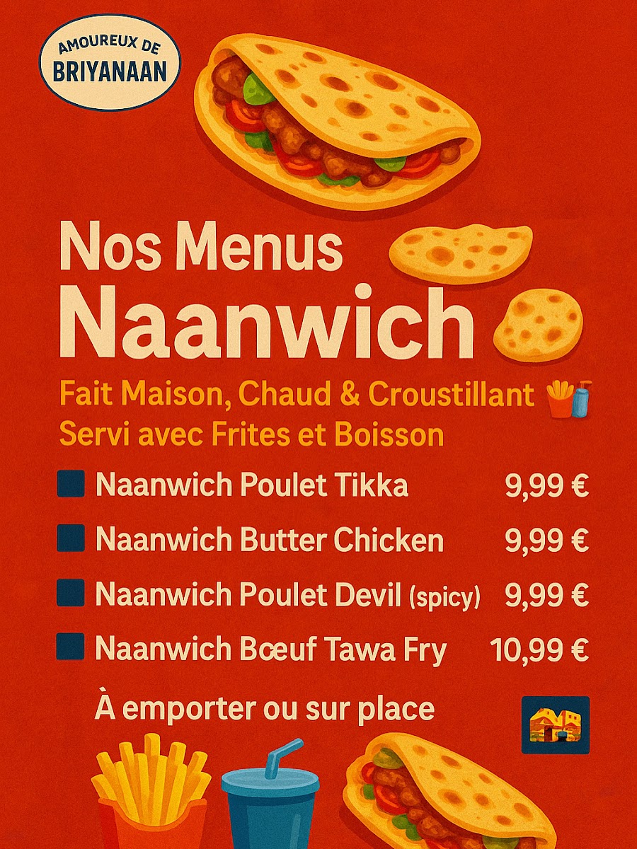 Menu Amoureux De Briyanaan ( Halal)-5