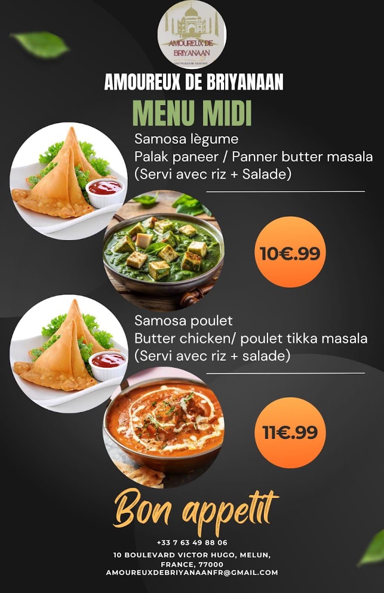 Menu Amoureux De Briyanaan ( Halal)-6