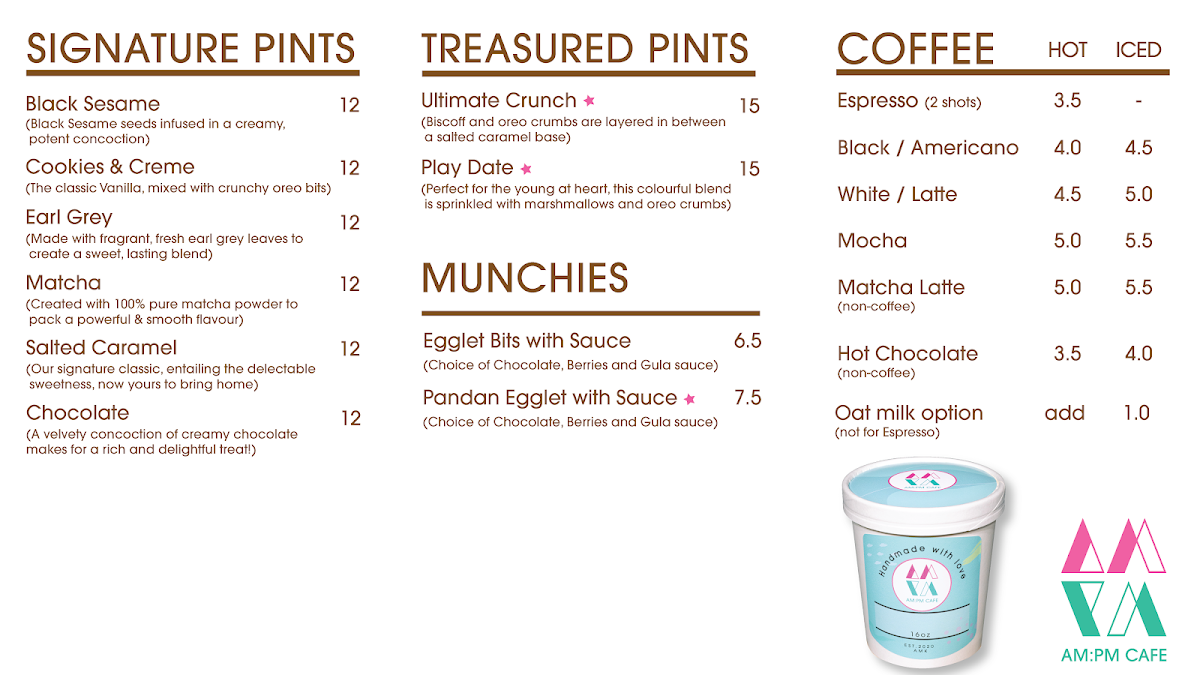Menu Am:pm Cafe-1