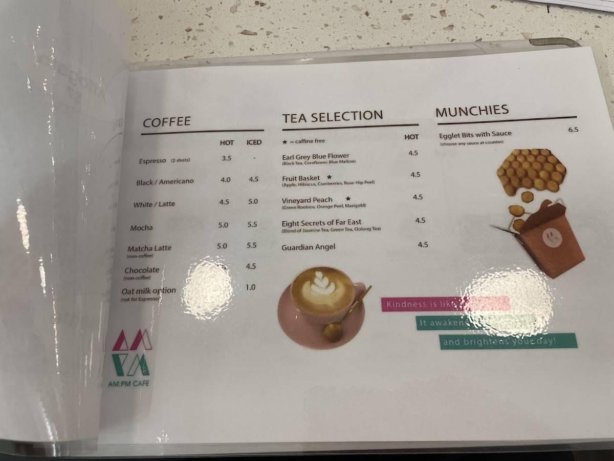 Menu Am:pm Cafe-9