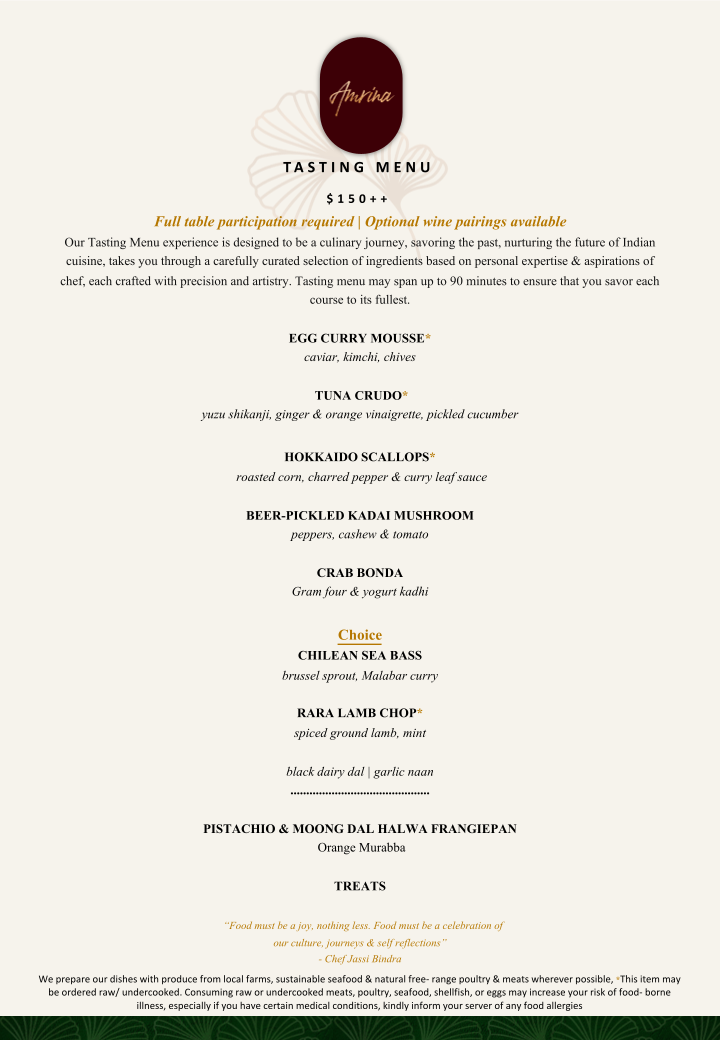 Menu Amrina-2