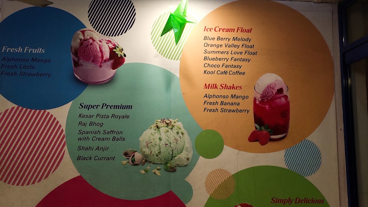 Menu Amul Ice Cream Parlour-2
