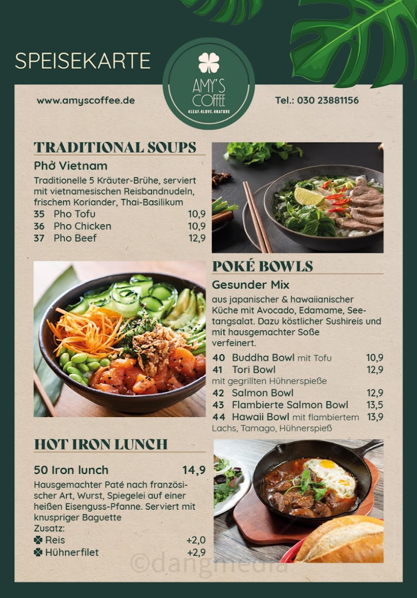 Menu Amy’S Coffee & Restaurant-3