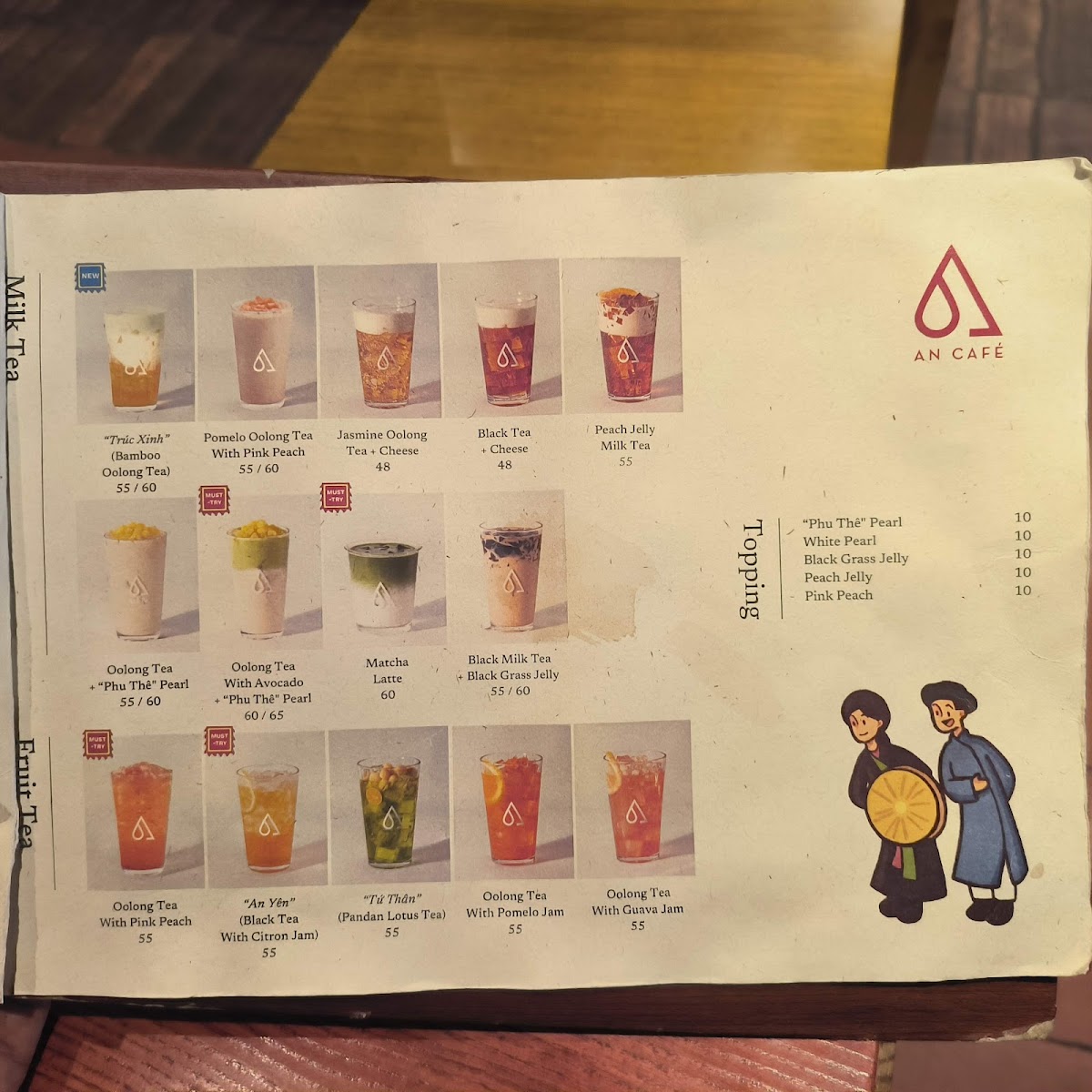 Menu An Café – Phùng Hưng-2