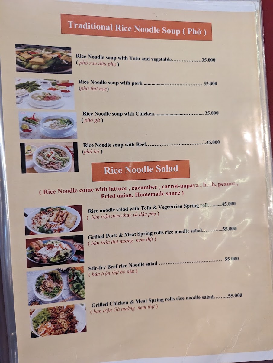 Menu An Phong Restaurant ( Vietnamese Cuisine - Noodle )-3