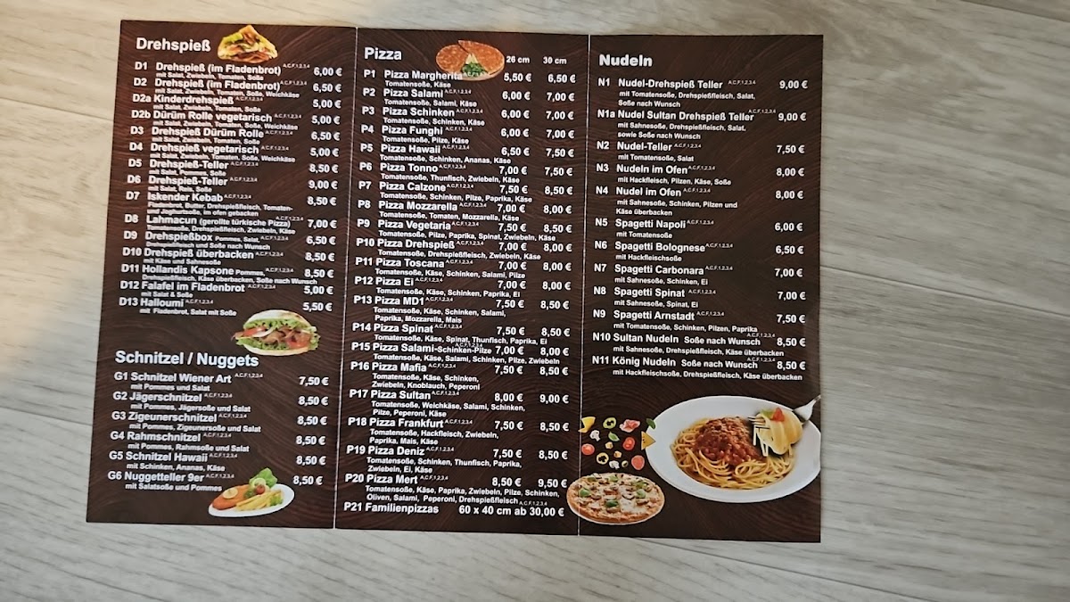 Menu Anatolia Bustreff Döner Arnstadt-1