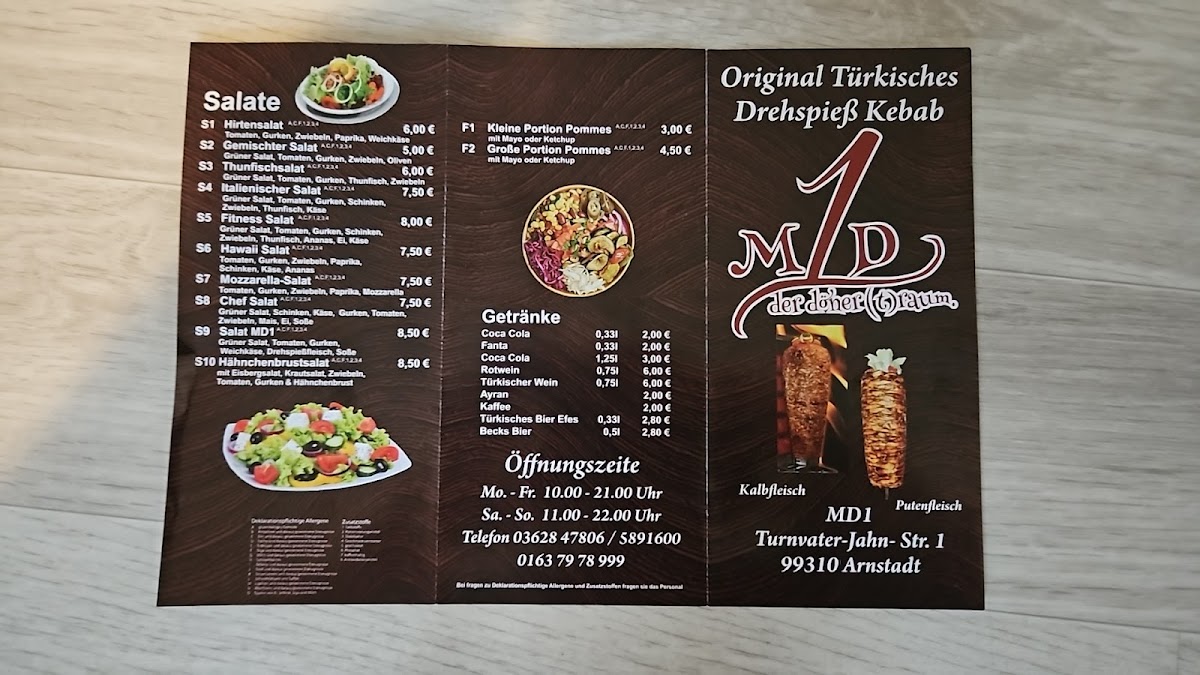 Menu Anatolia Bustreff Döner Arnstadt-2