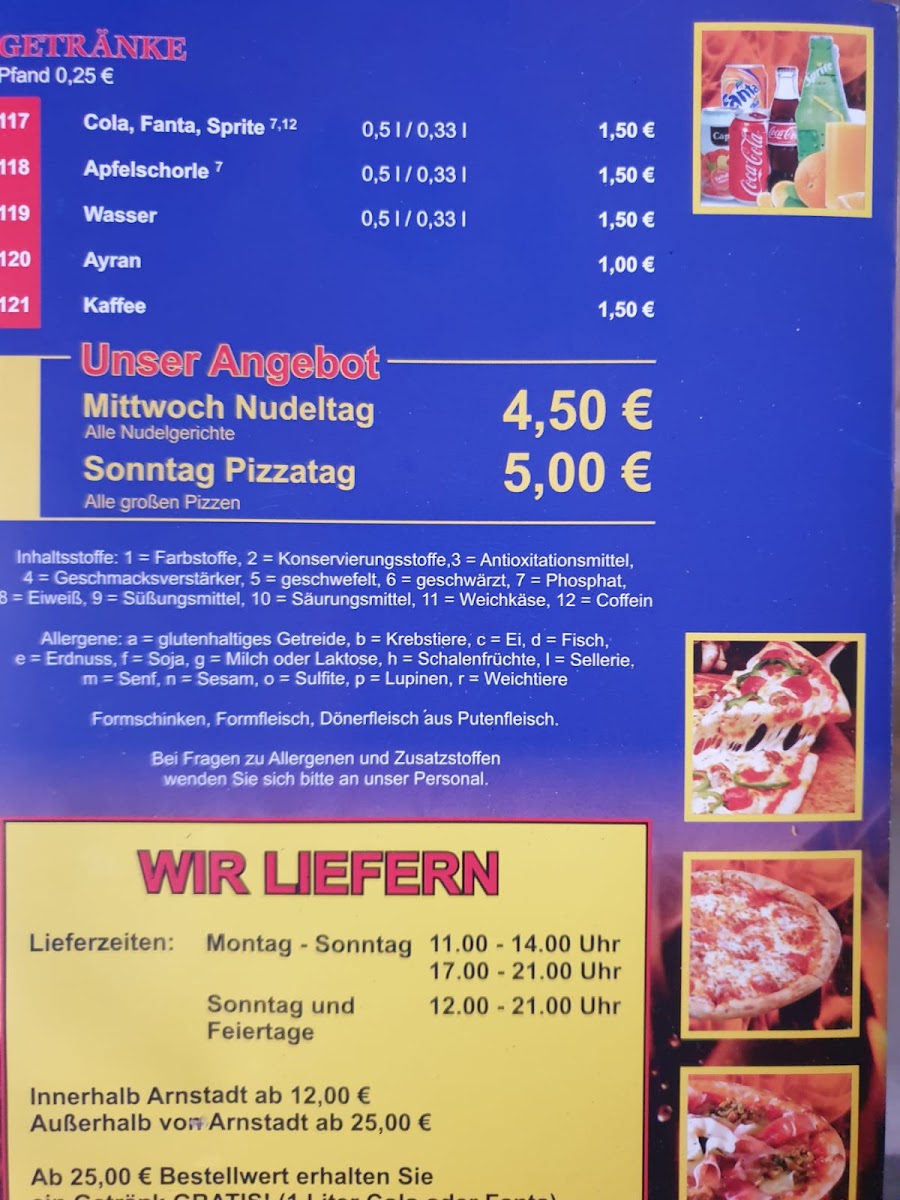 Menu Anatolia Bustreff Döner Arnstadt-3