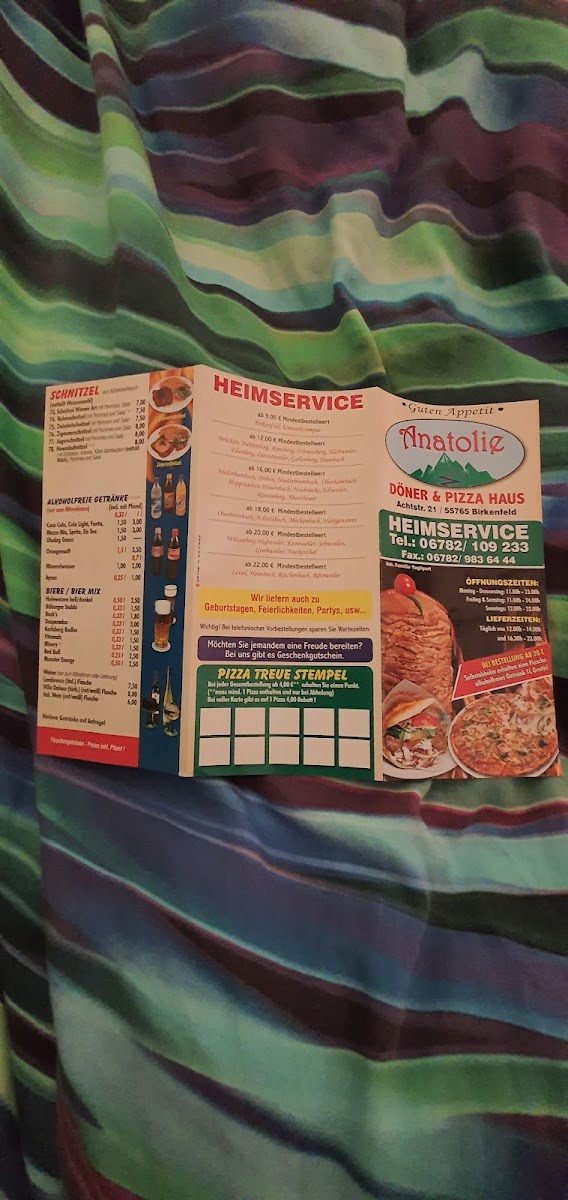 Menu Anatolie Döner & Pizza Haus-4