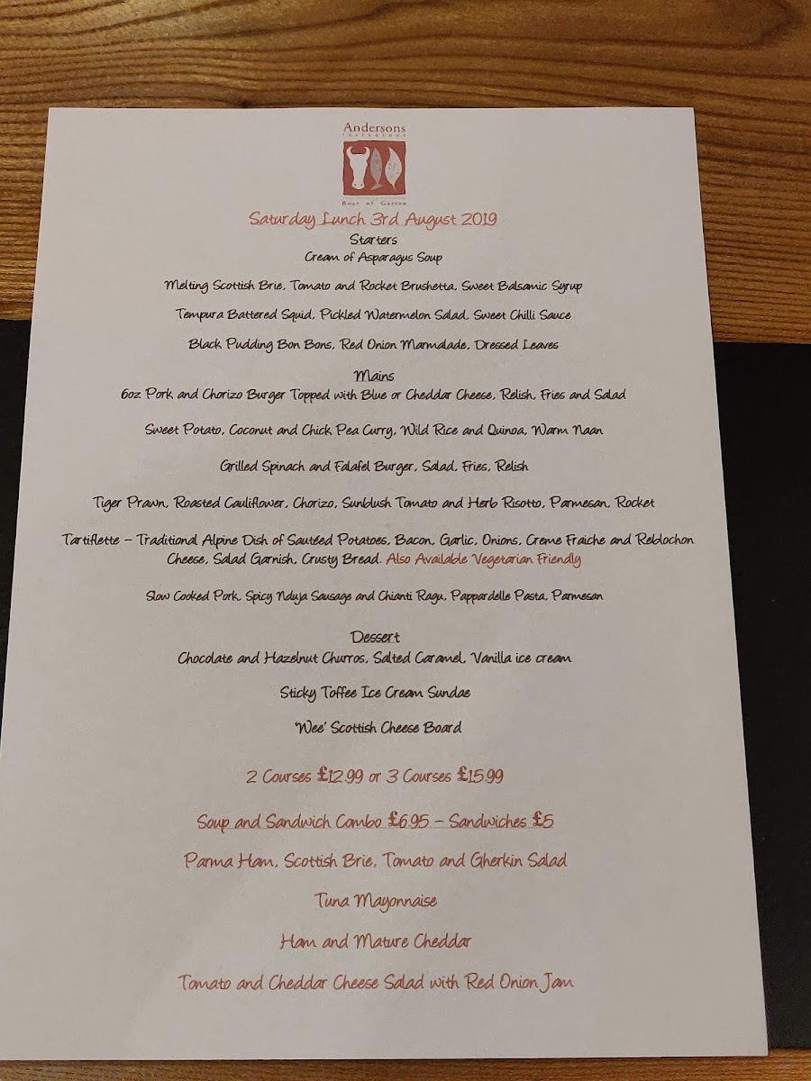 Menu Andersons Restaurant-3