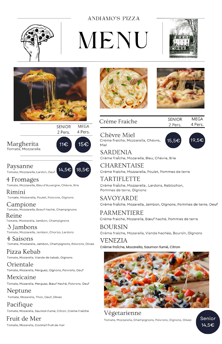 Menu Andiamo's Pizza-5