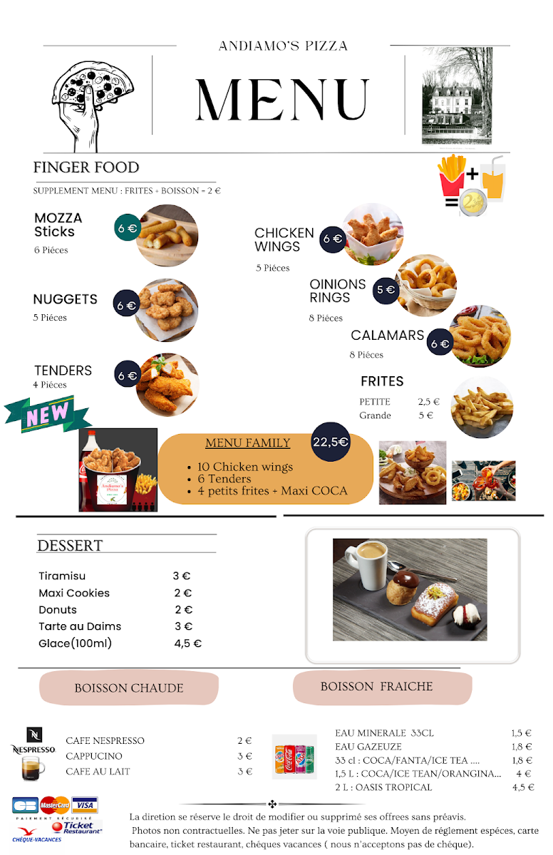 Menu Andiamo's Pizza-6