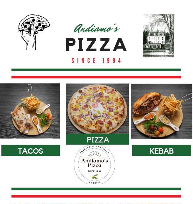 Menu Andiamo's Pizza-8