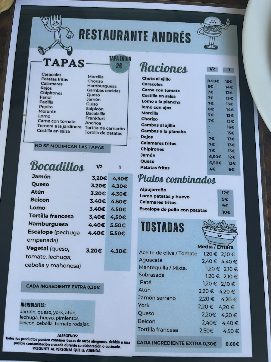 Menu Andrés Restaurante-3