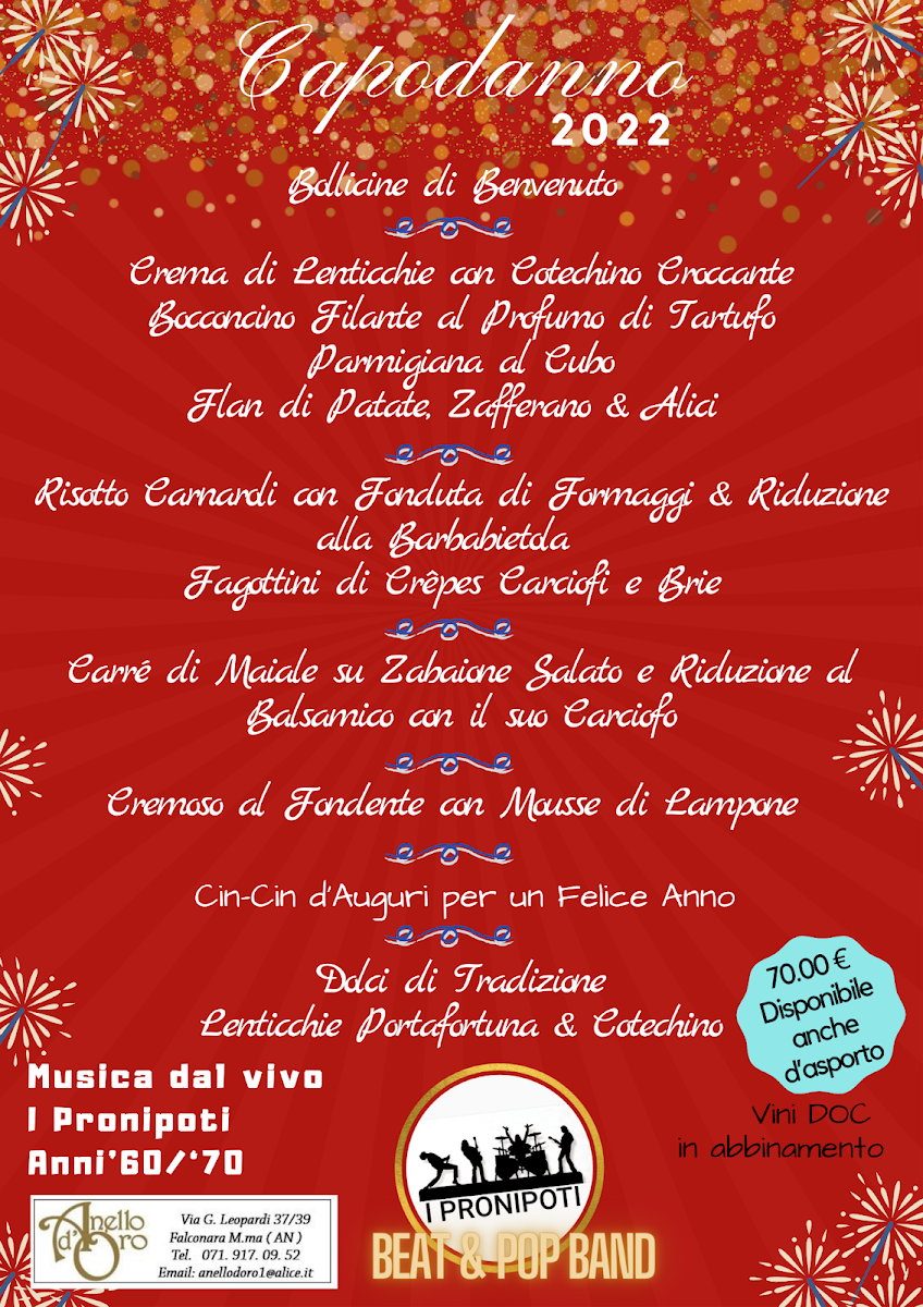 Menu Anello D'oro - Ristorante-4