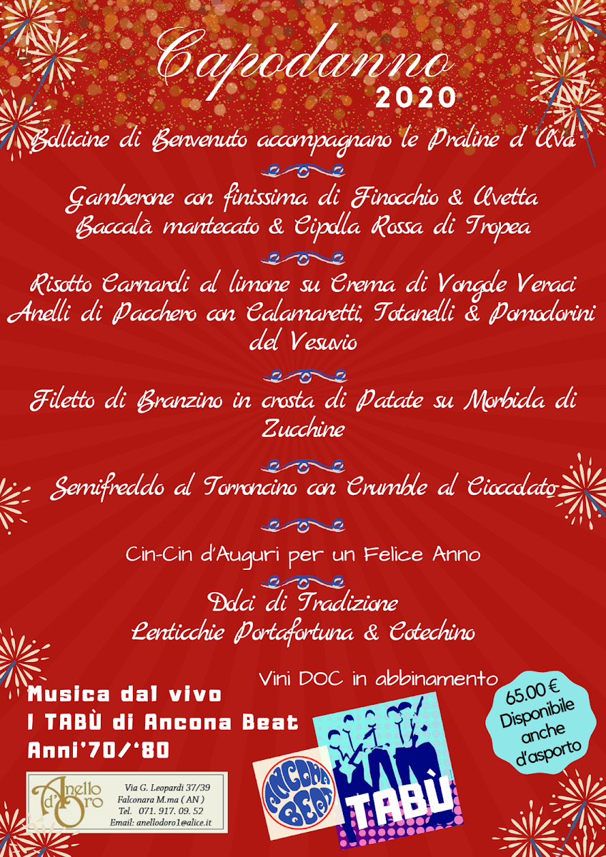 Menu Anello D'oro - Ristorante-5