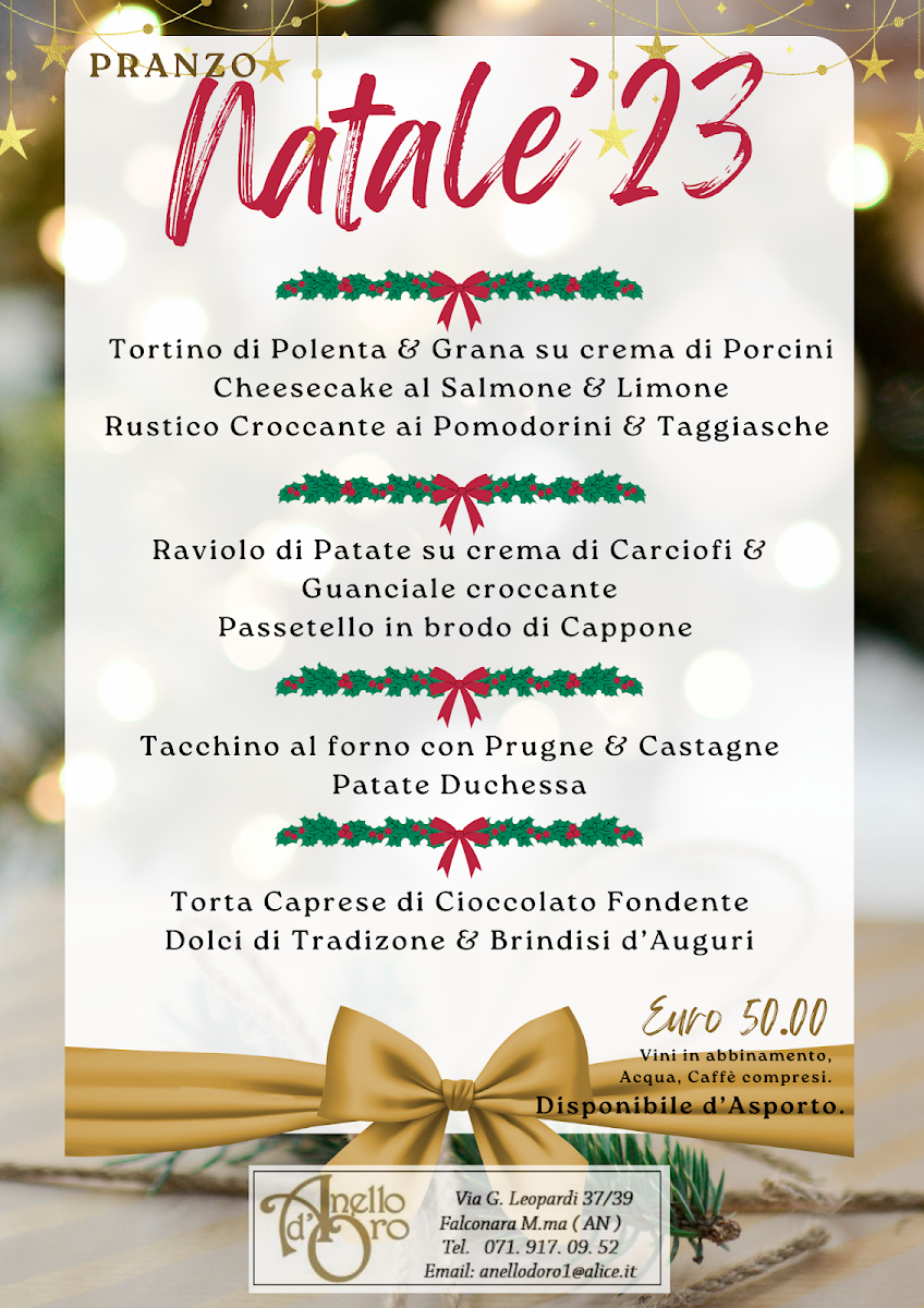 Menu Anello D'oro - Ristorante-8