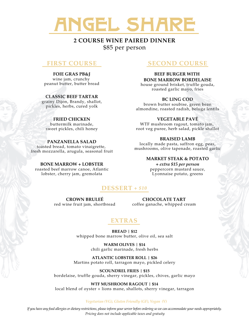 Menu Angel Share-1