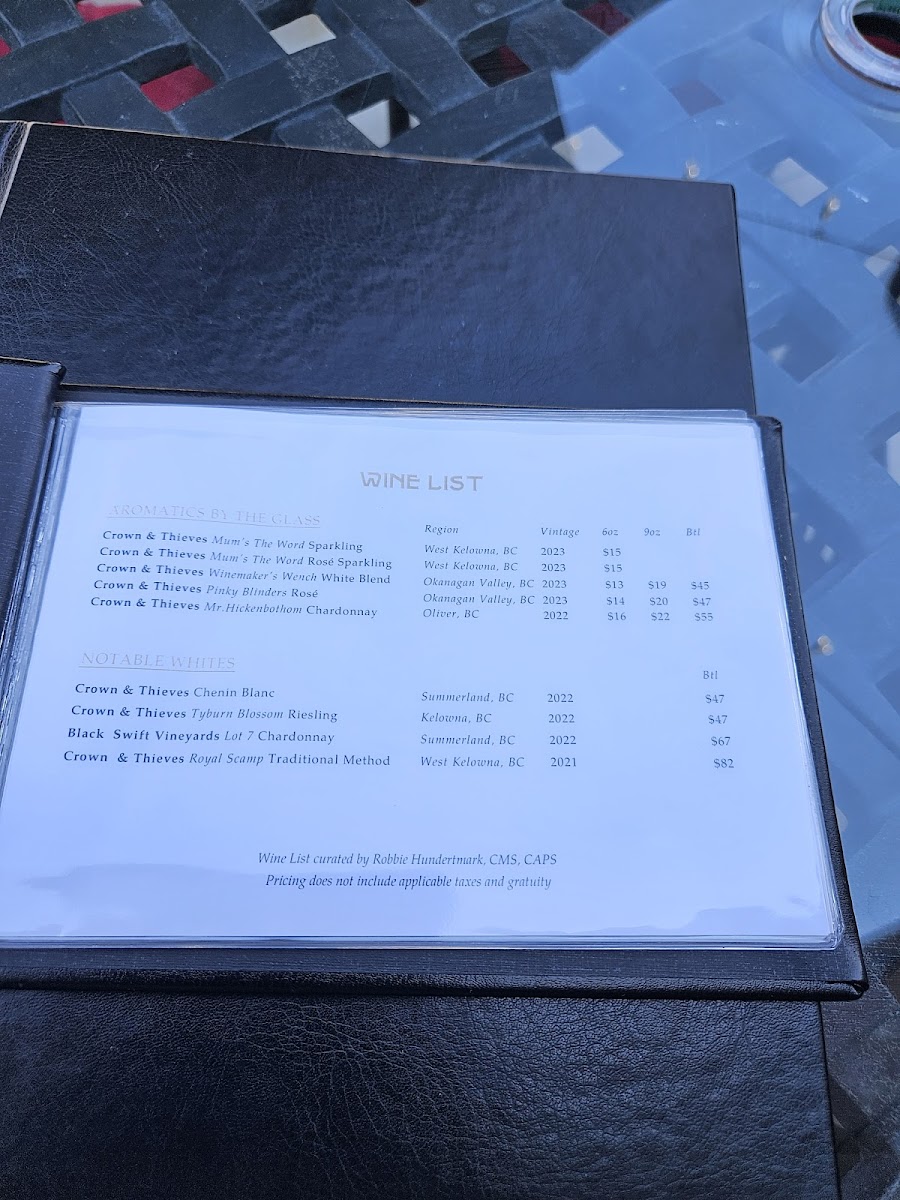 Menu Angel Share-10