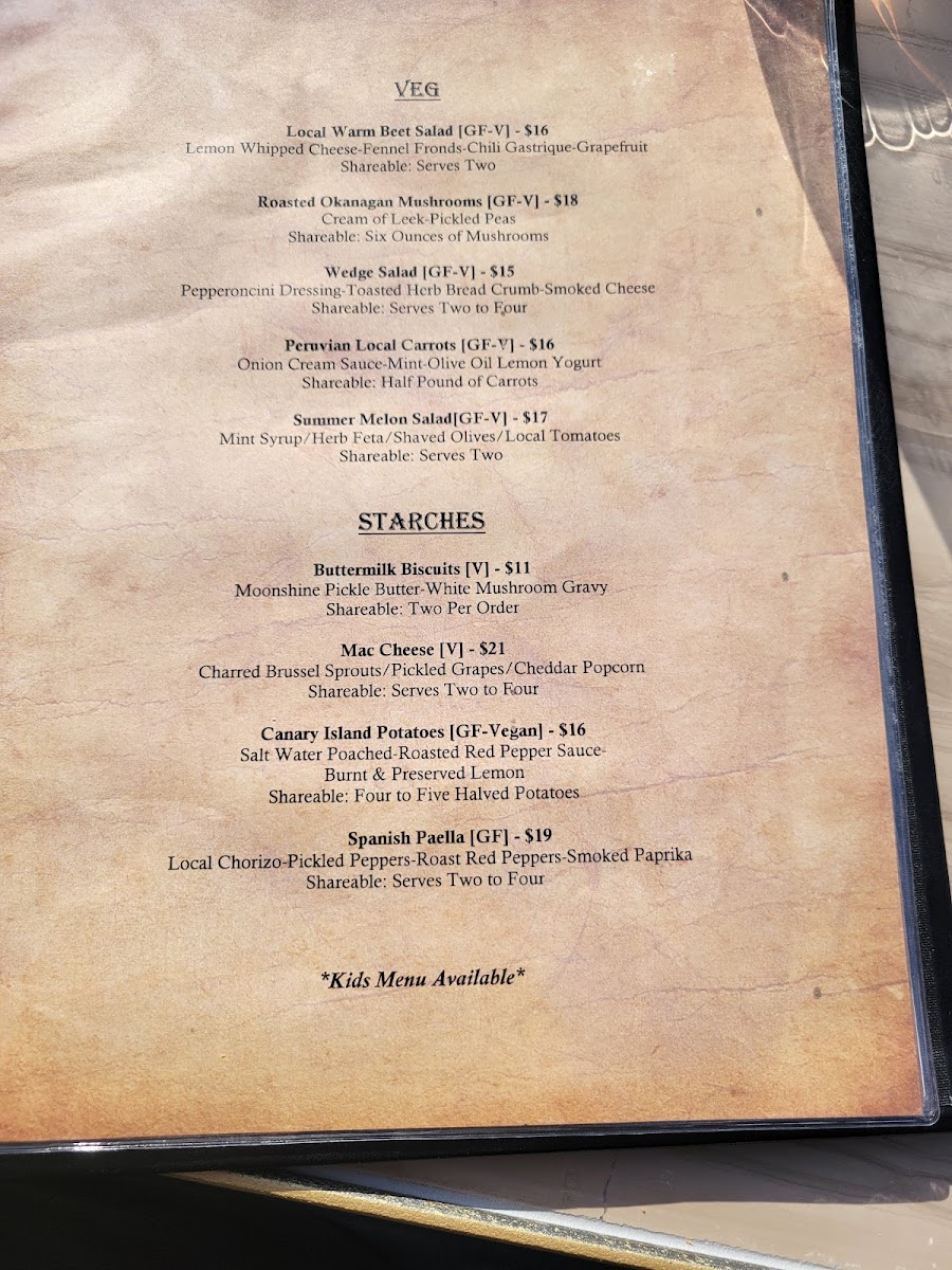 Menu Angel Share-3