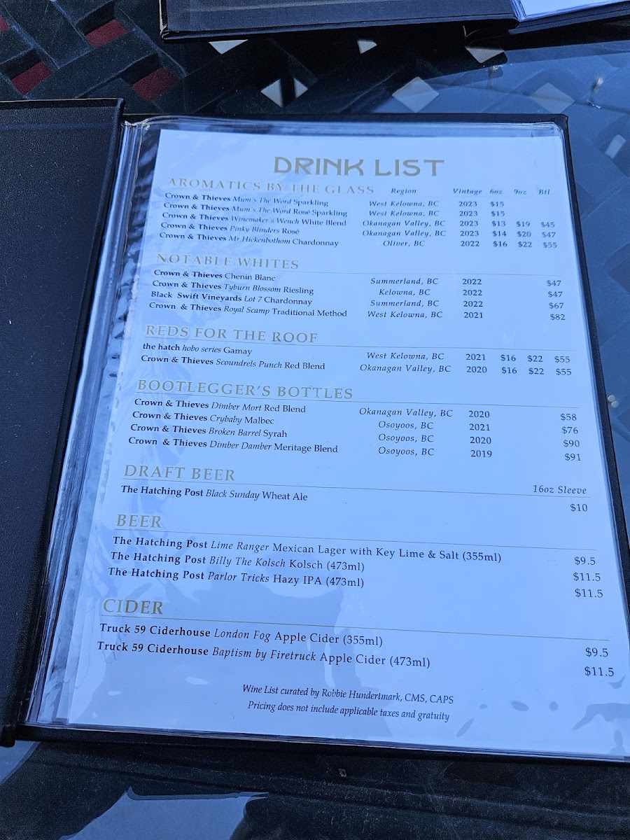 Menu Angel Share-5