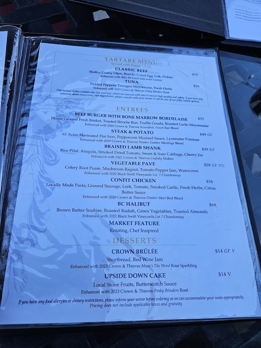 Menu Angel Share-6