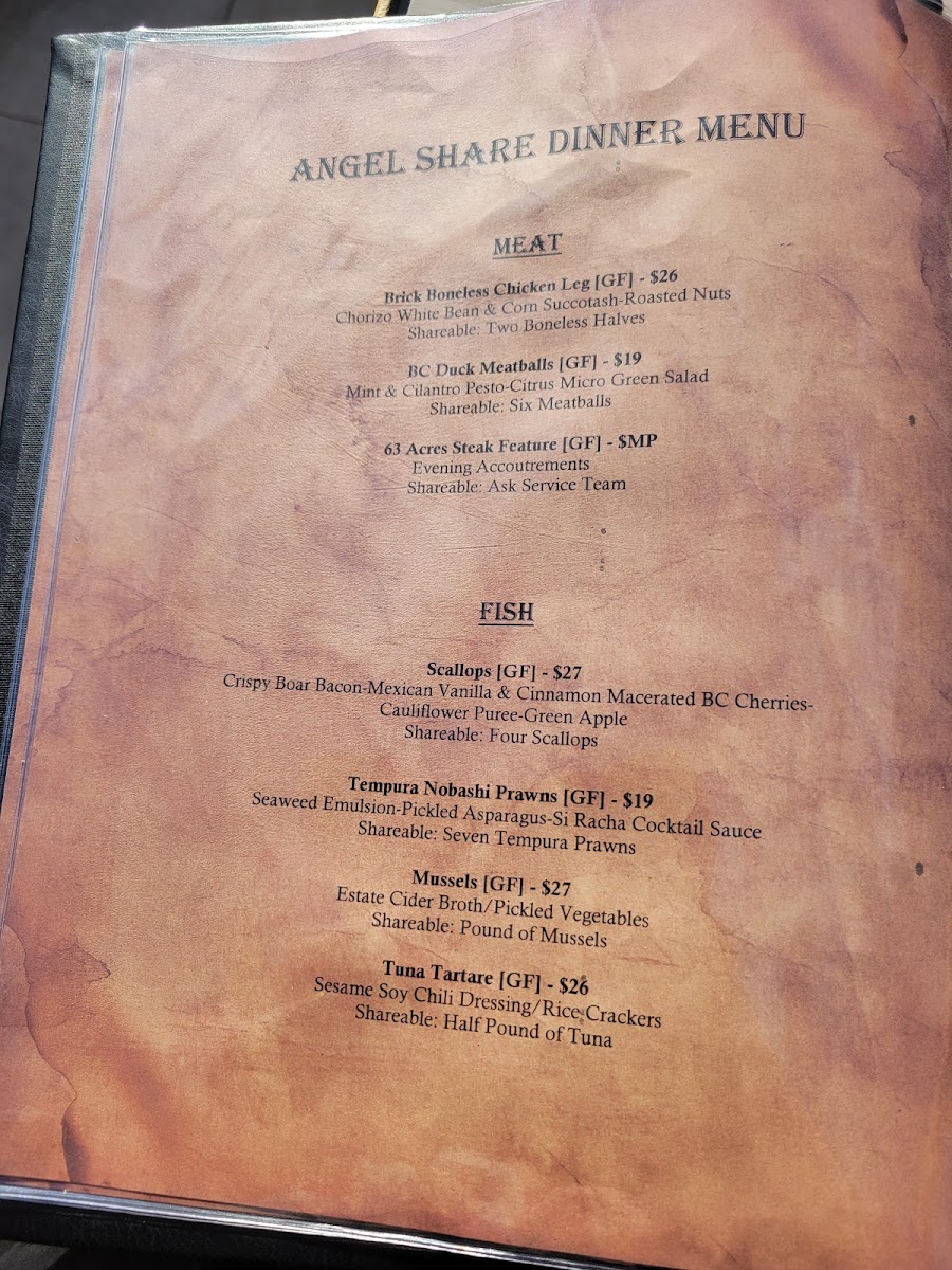 Menu Angel Share-7