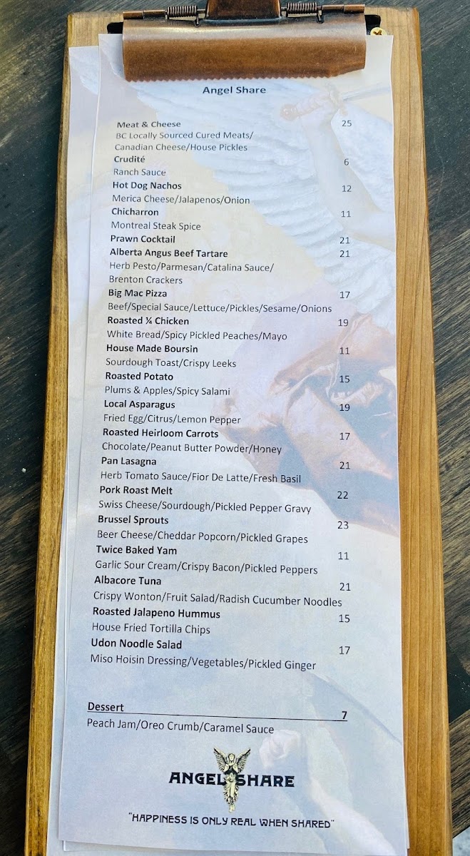 Menu Angel Share-8