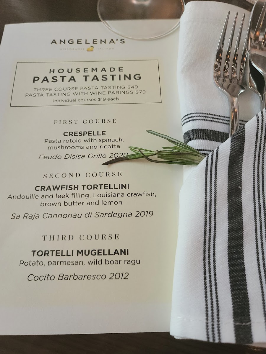 Menu Angelena's Ristorante Italiano-10