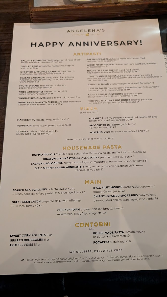 Menu Angelena's Ristorante Italiano-3
