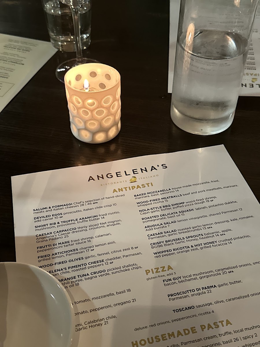 Menu Angelena's Ristorante Italiano-9