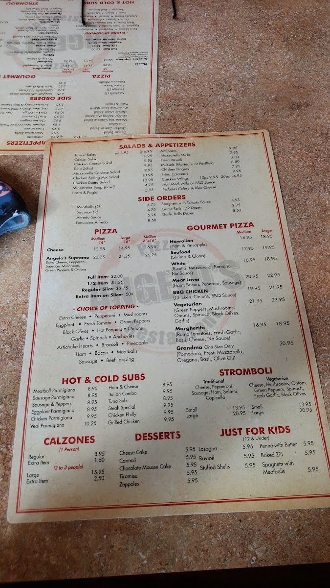 Menu Angelos Pizza Restaurant-2