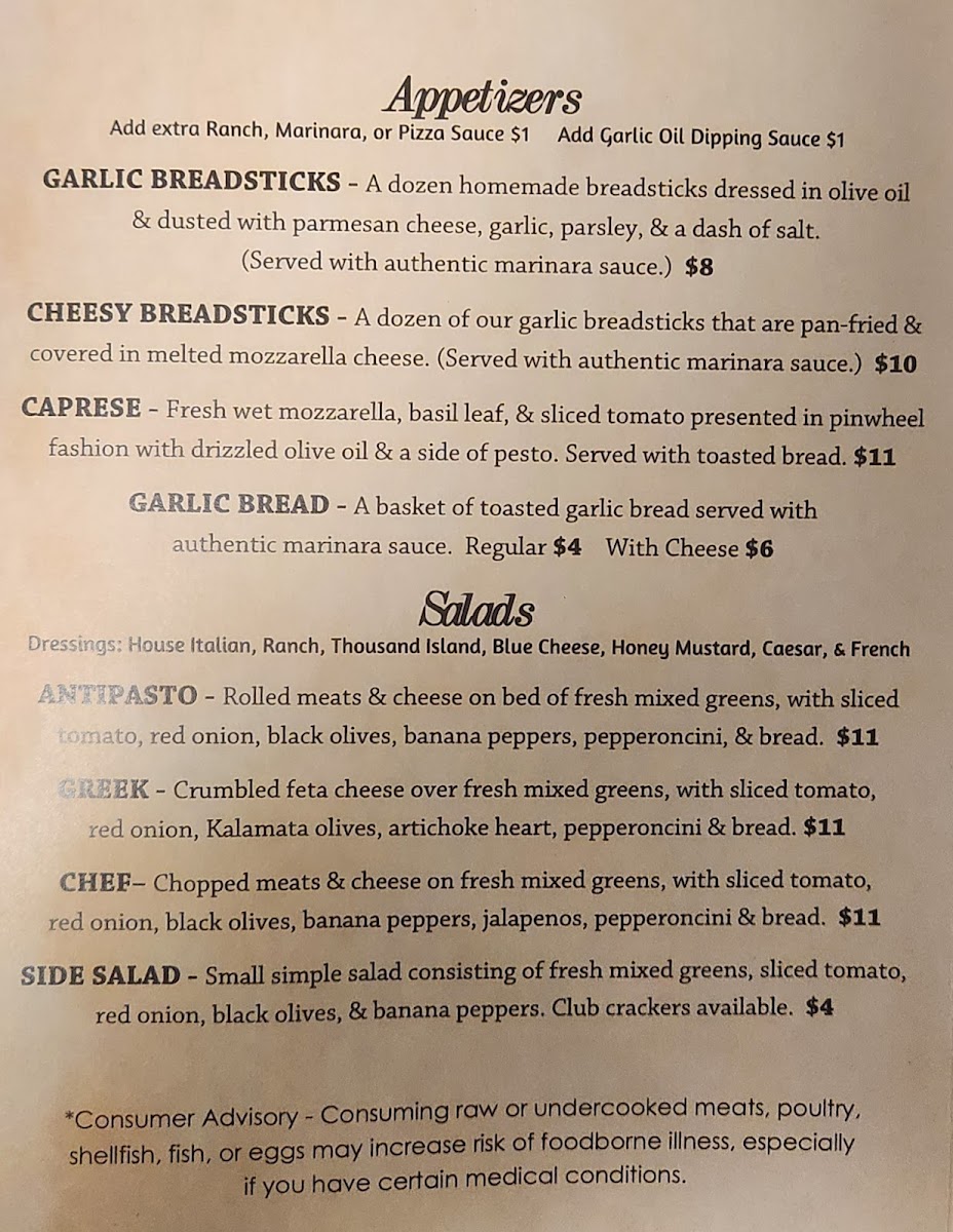 Menu Angelo's-1