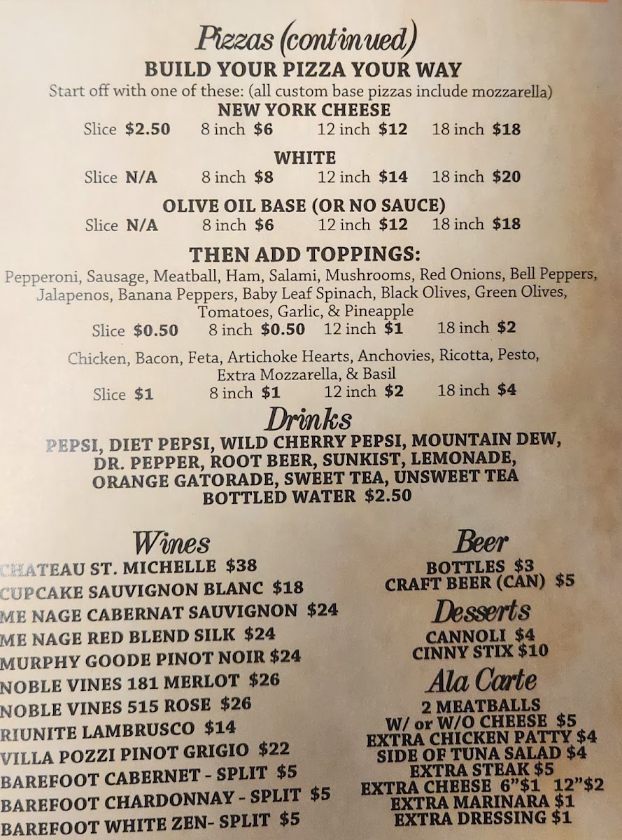 Menu Angelo's-4