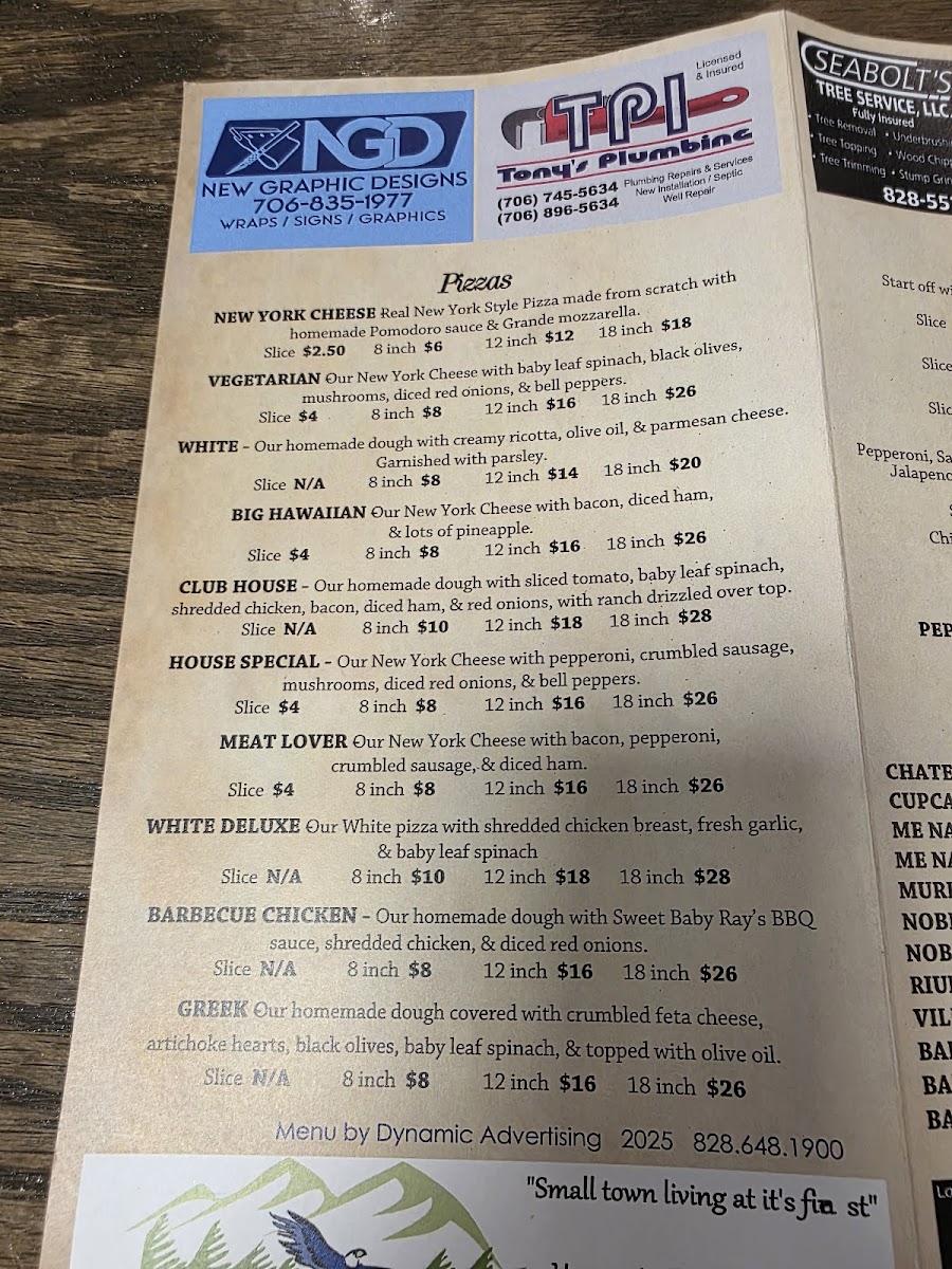 Menu Angelo's-8