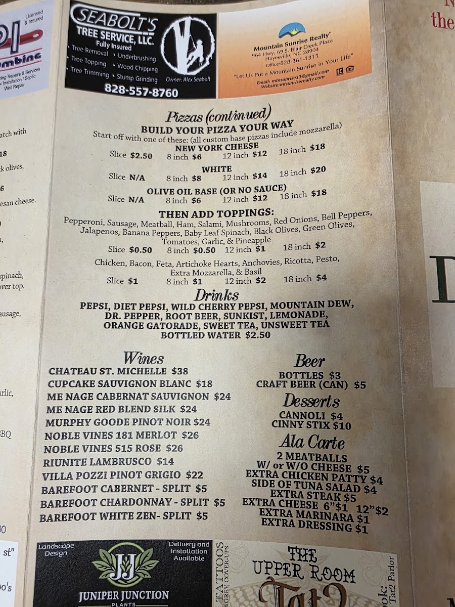 Menu Angelo's-9