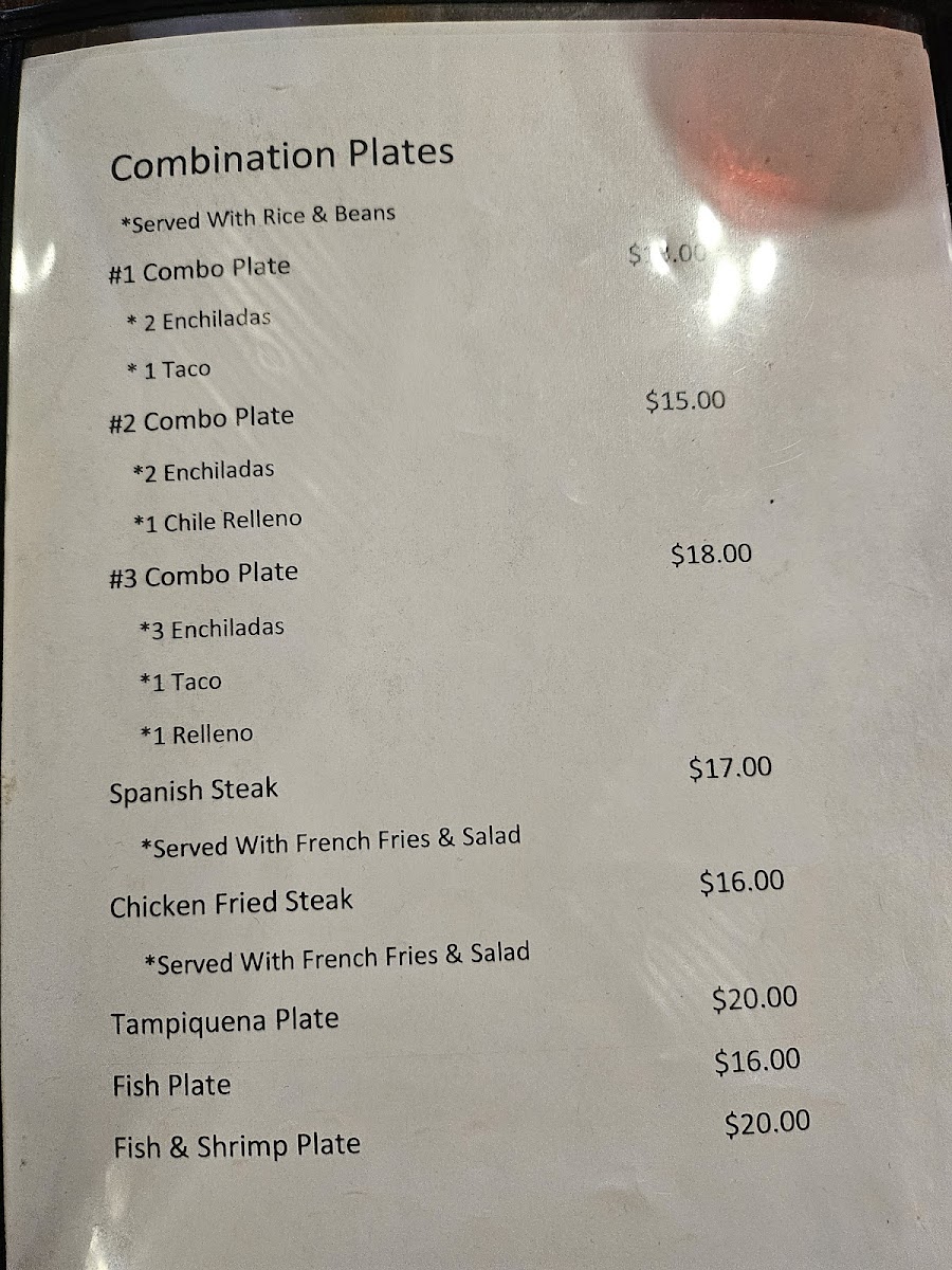 Menu Angel's Restaurant-1
