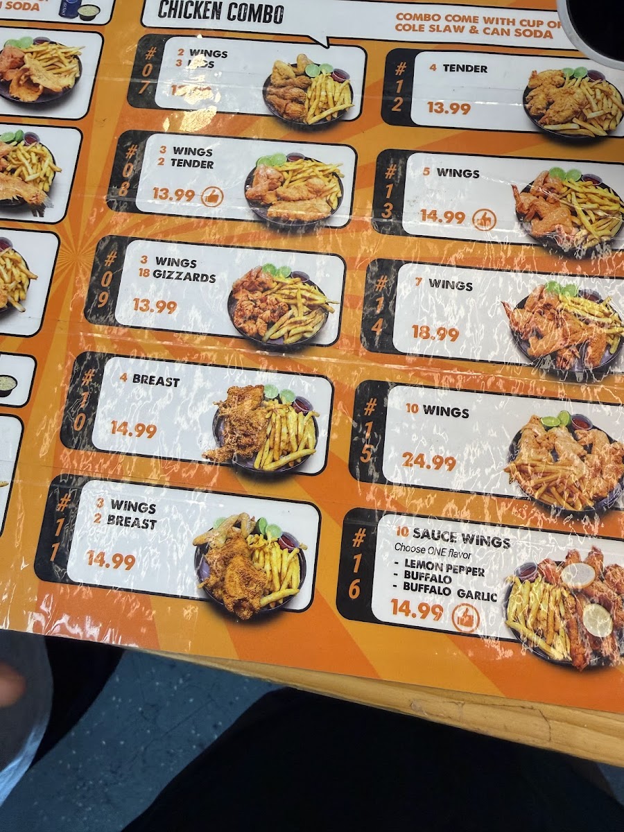 Menu Angry Chicken O' Fish-2