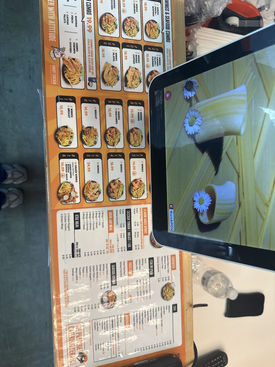 Menu Angry Chicken O' Fish-7