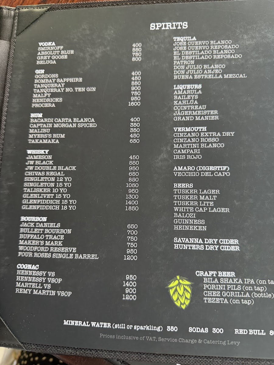 Menu Ankole Grill Kitisuru-8