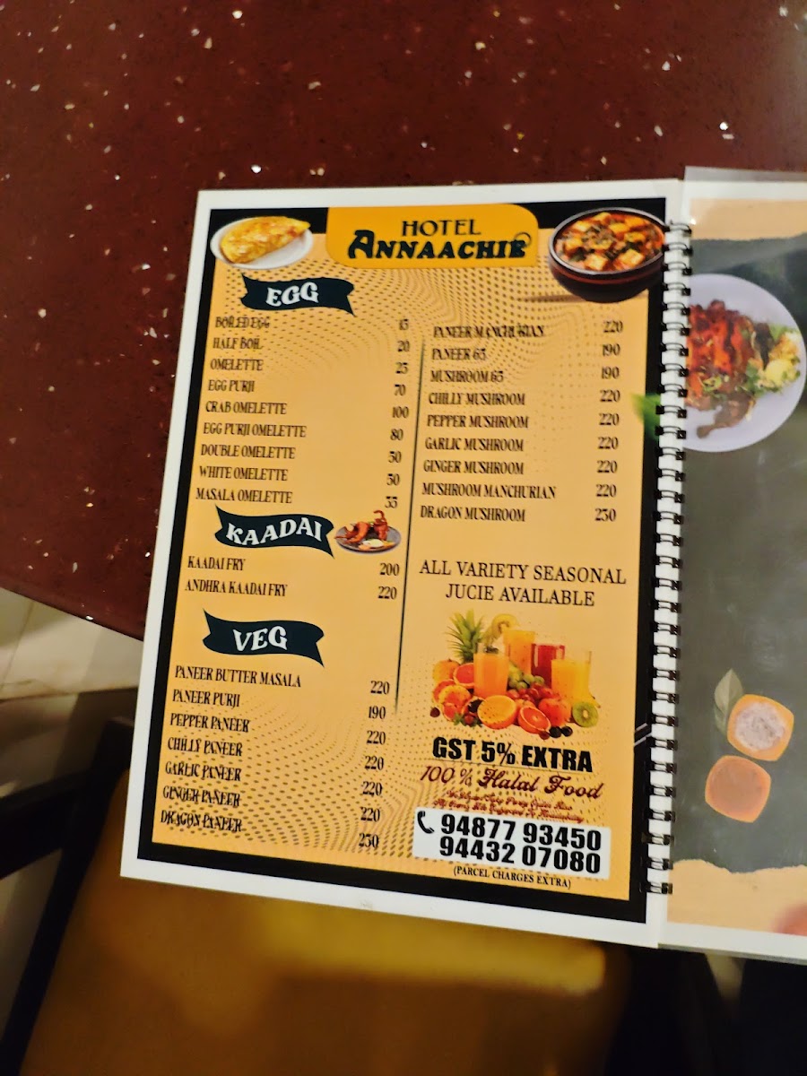 Menu Annaachi Hotel-1