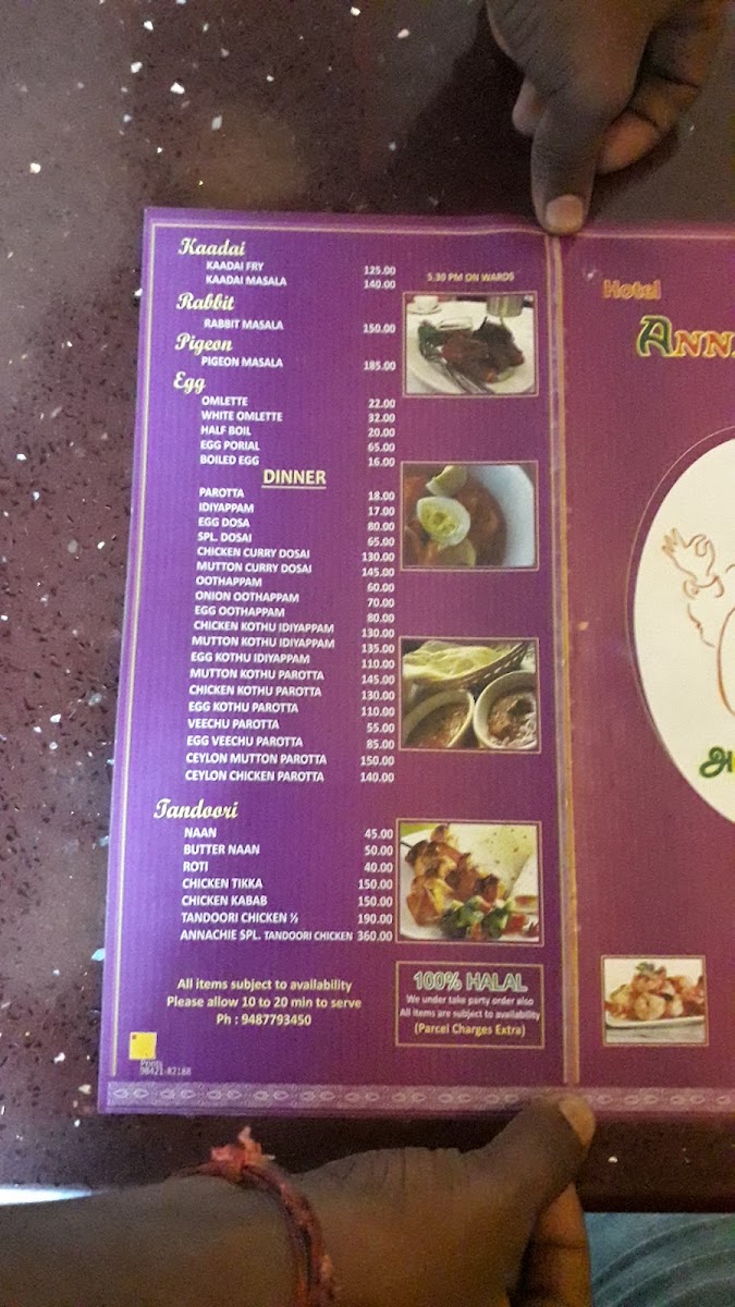 Menu Annaachi Hotel-4