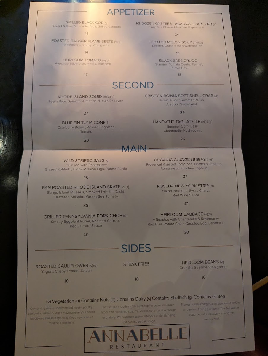 Menu Annabelle-8
