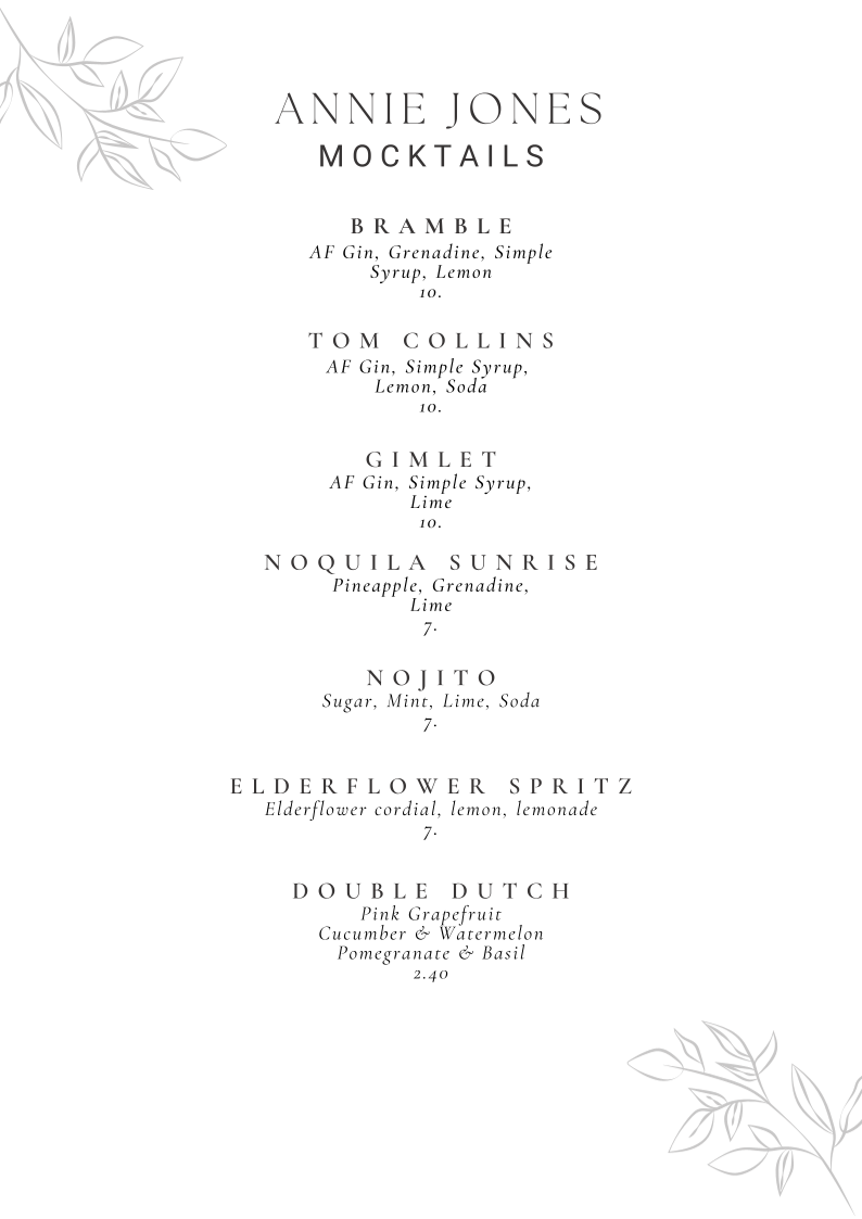 Menu Annie Jones-7