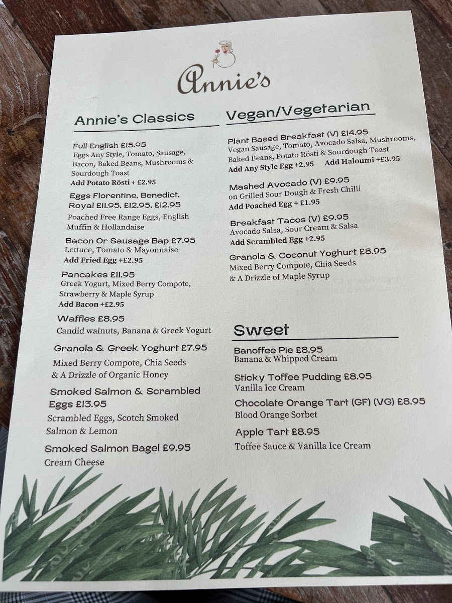 Menu Annie's-1